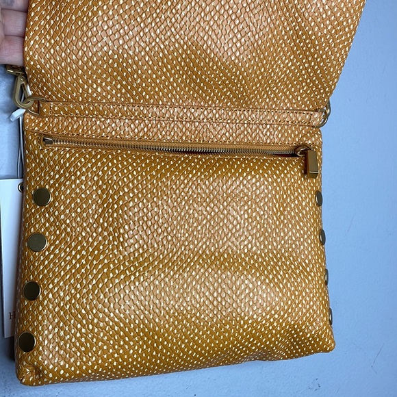 Hammitt | VIP Medium Apricot Snake Gold Brushed Crossbody Bag NWT - Picture 6 of 10